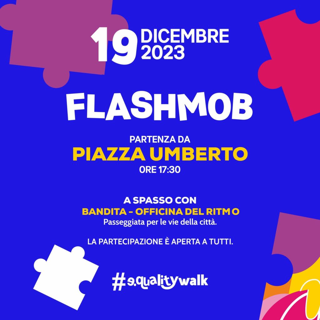 Un Flashmob per le strade di Bari per l’evento E.quality